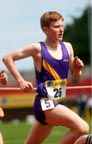Liam Emmett (Durham) Junior Boys 1500 metres, 2011 Aviva English Schools' 81st Track and Field Championships, Gateshead International Stadium